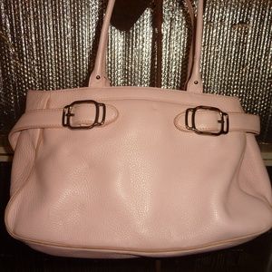 Cole-Haan pink satchel with [purse bag